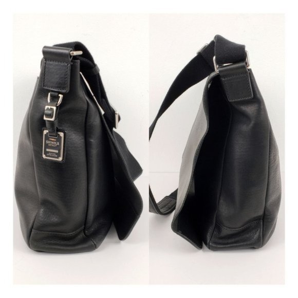 Shinola Bags Shinola Northsouth Black Leather Messenger Bag Poshmark